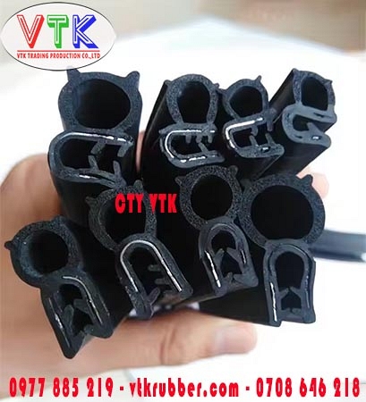 Ron cao su xốp kẽm nẹp kín tủ điện